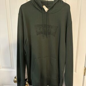 Levi's Green Sweatshirt Hoodie Pullover
